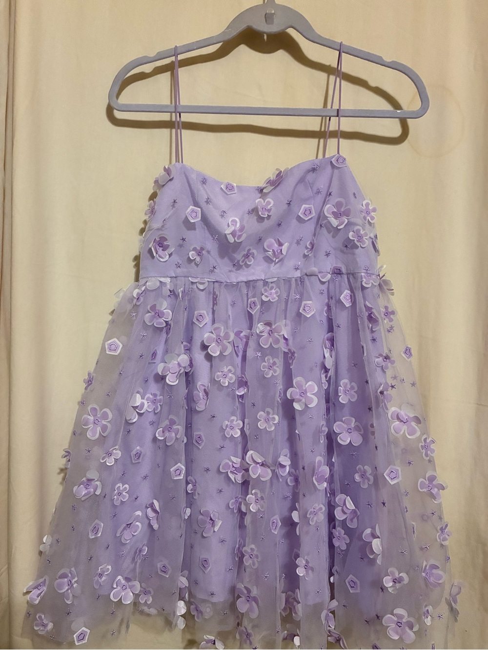 Lace & Floral Sleeveless Dress